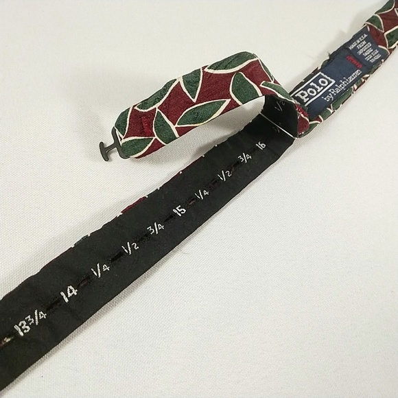 Vintage Polo Ralph Lauren Silk Bow Tie - Picture 7 of 8